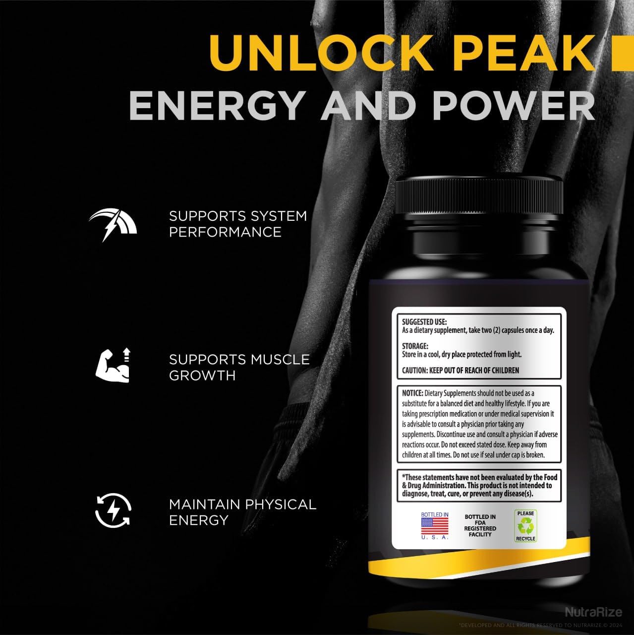 NutraRize (2 unidades) Flow Zone, Cápsulas Flow Zone para hombres, máximo apoyo masculino, rendimiento y confianza de aumento, suplemento vitamínico, revisiones de salud (120 cápsulas)