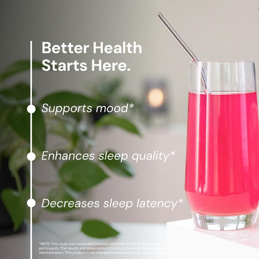 Blueprint Bryan Johnson Longevity Mix - Suplemento de construcción muscular y recuperación - Promueve la concentración y el estado de ánimo equilibrado - Magnesio, creatina, L-teanina, glutatión