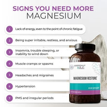 ¡Reponga los niveles de magnesio en su cuerpo de forma rápida y natural para que pueda sentirse con más energía, menos estresado y más equilibrado todos los días!