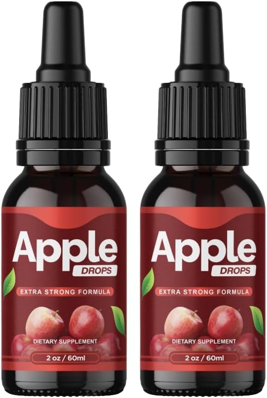Gluco Control - Gotas de Manzana para Control Natural de Glucosa y Azúcar en Sangre