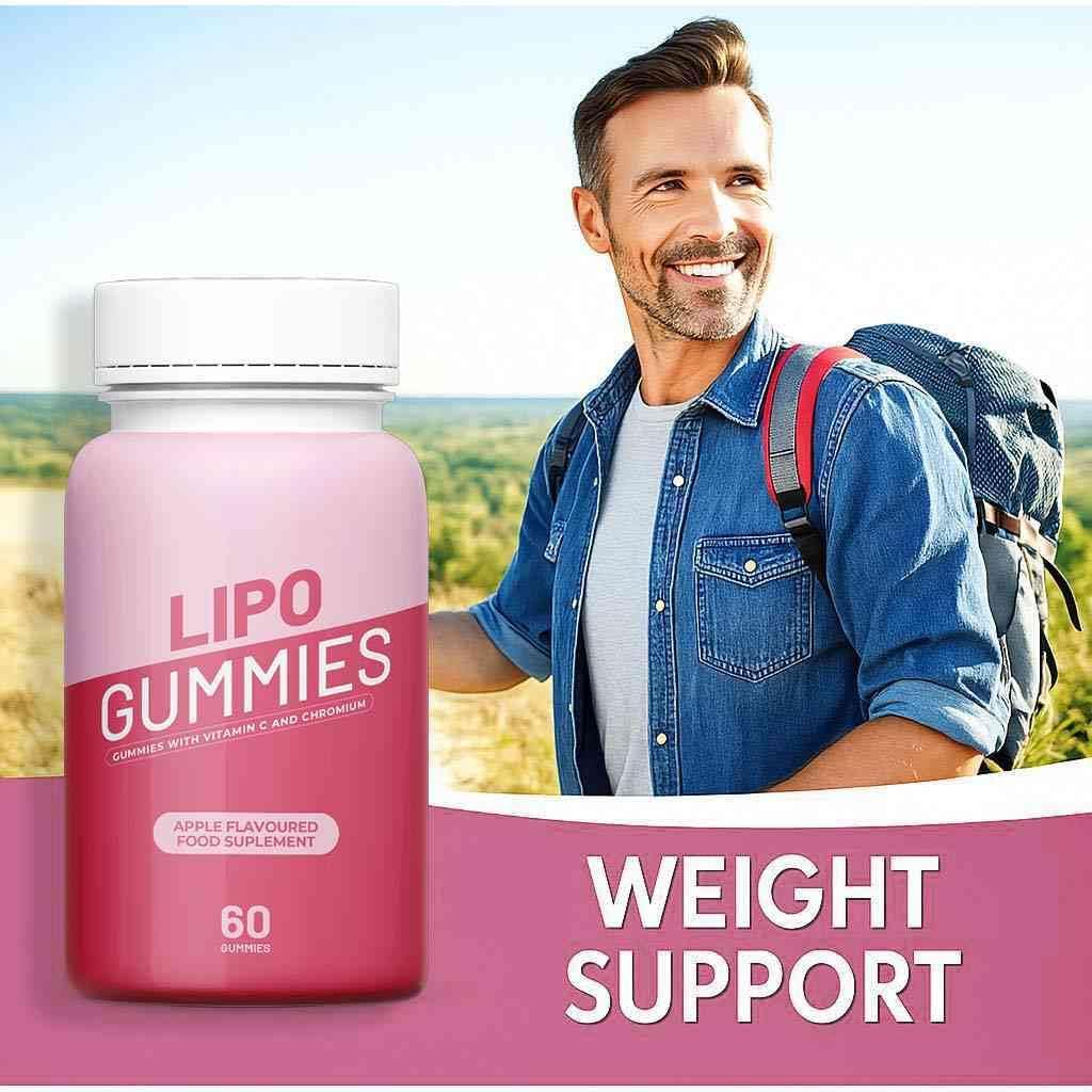 Lipo Gummies - Gomitas oficiales ACV Premium totalmente naturales, vinagre de sidra de manzana, revisiones de apoyo de fórmula avanzada, 30 gomitas.
