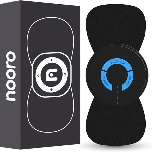 nooro Masajeador portátil para todo el cuerpo, terapia de tejido profundo, soporte para recuperación muscular sobre la marcha, 6 técnicas de masaje, sistema de auto-masaje manos libres
