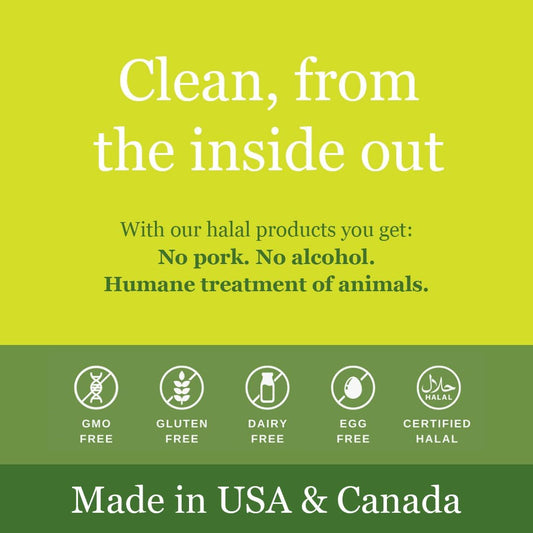 Noor Vitamins Vitaminas halal, multivitaminas diarias, vitamina halal para mujeres y hombres, 30 vitaminas y minerales, A, B12, C, hierro, zinc para apoyar la salud general, sin OMG, multivitamínico