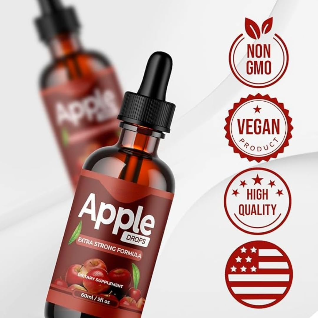 Gluco Control - Gotas de Manzana para Control Natural de Glucosa y Azúcar en Sangre