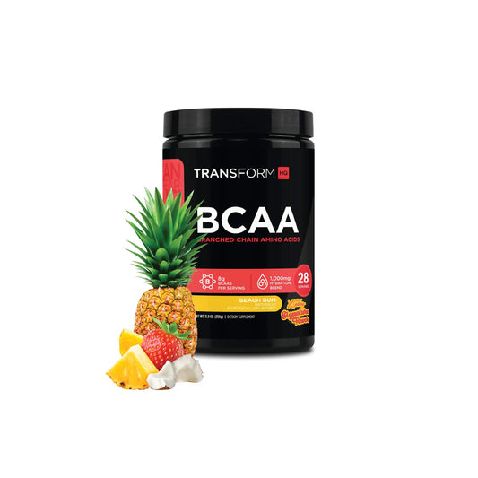 Realizar BCAA bach bum fresa, coco, piña