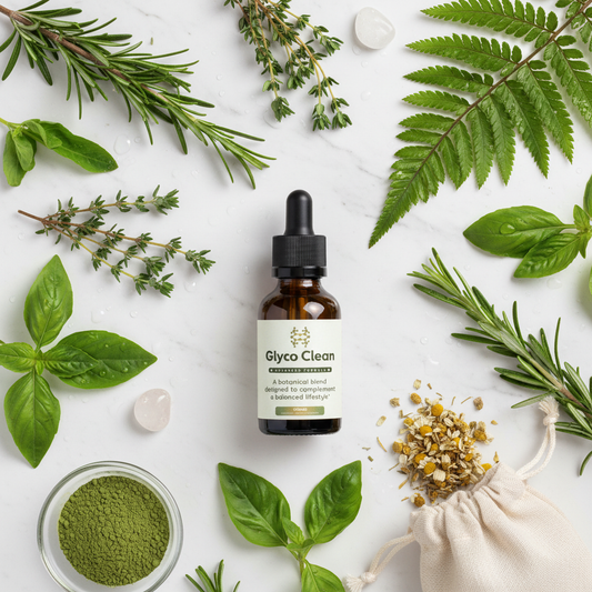 Drops Flat Lay Composition