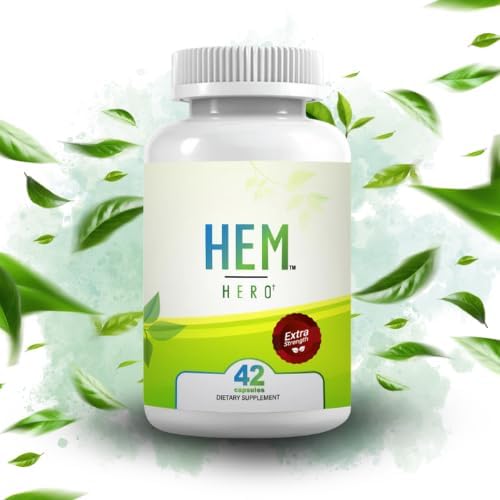Tratamiento de hemorroides para aliviar las hemorroides, reduce la hinchazón y la inflamación, alivia la picazón, la quema e irritación, 100% seguro y natural, vegano – apto para vegetarianos (42 cápsulas)
